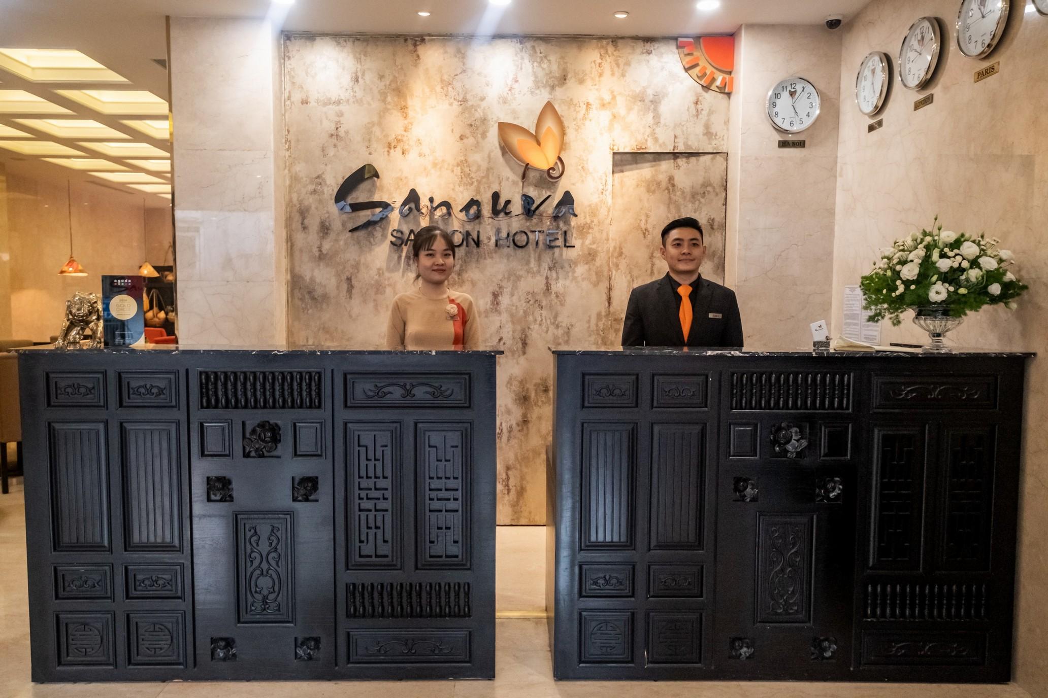 Sanouva Saigon Hotel Ho Chi Minh-stad Buitenkant foto